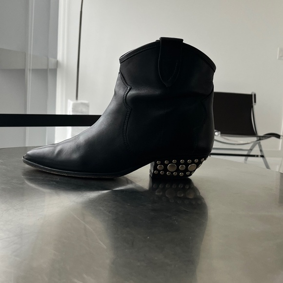 Isabel Marant Dawyna Ankle Boots, 100% Leather, Size 40 - Picture 5 of 12